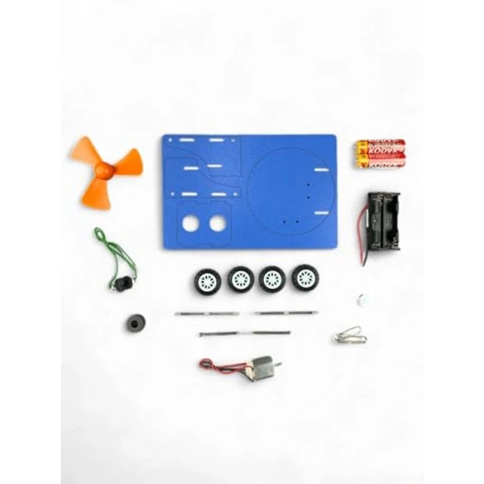 Hurdacı Robot Süpürge – Kendin Yap Stem Bilim ve Deney Seti – DIY Montessori Eğitim – Maker Set