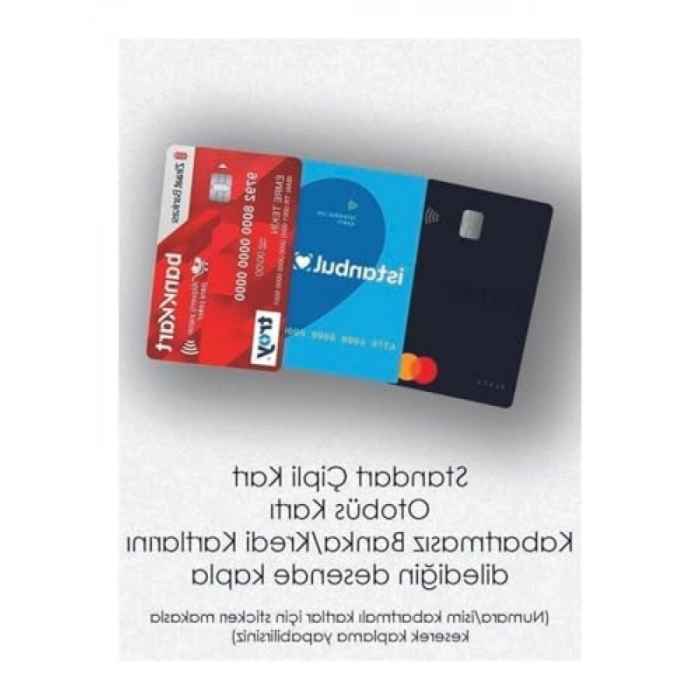 Hürrem Sultan Tasarımlı Kredi Kartı Kaplama Sticker