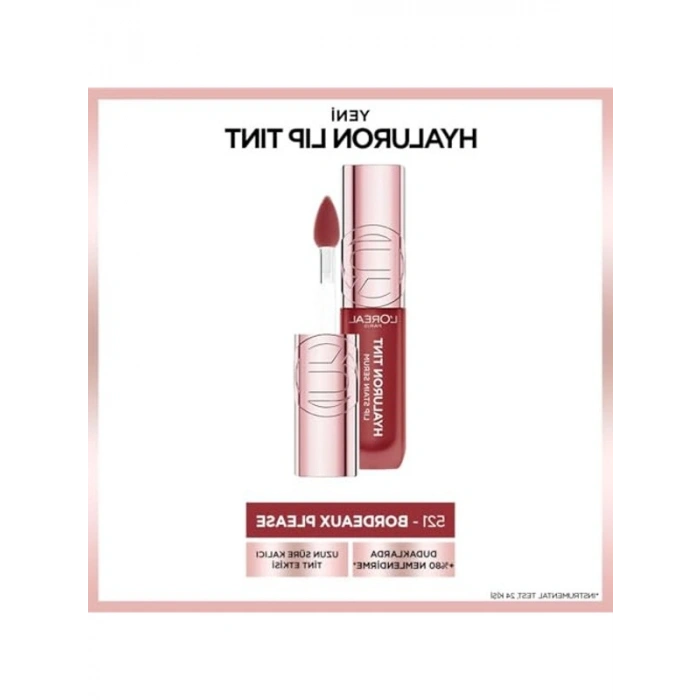 Hyaluron Lip Tint, 521 Bordeaux Please