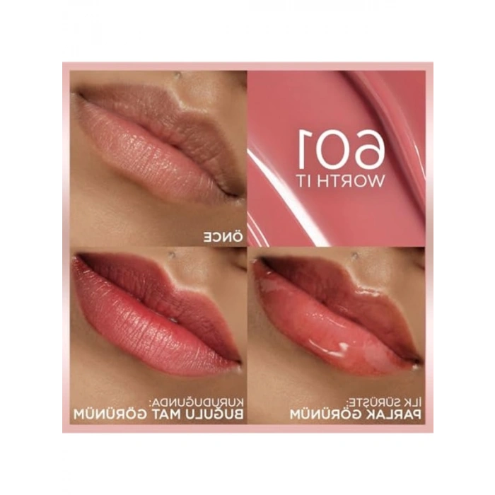 Hyaluron Lip Tint, 601 Nolu Renk ile Canlı ve Dolgun Dudaklar