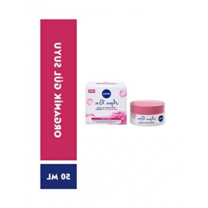 Hyaluron ve Gül Suyu İçeren Nemlendirici Yüz Kremi, 50 ml