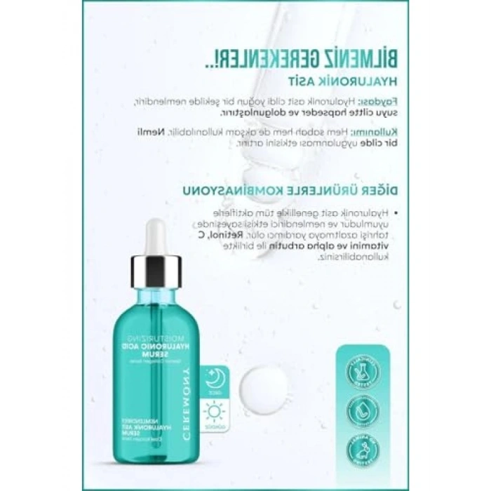 Hyaluronik Asit İçeren Cilt Serumu 30 ml