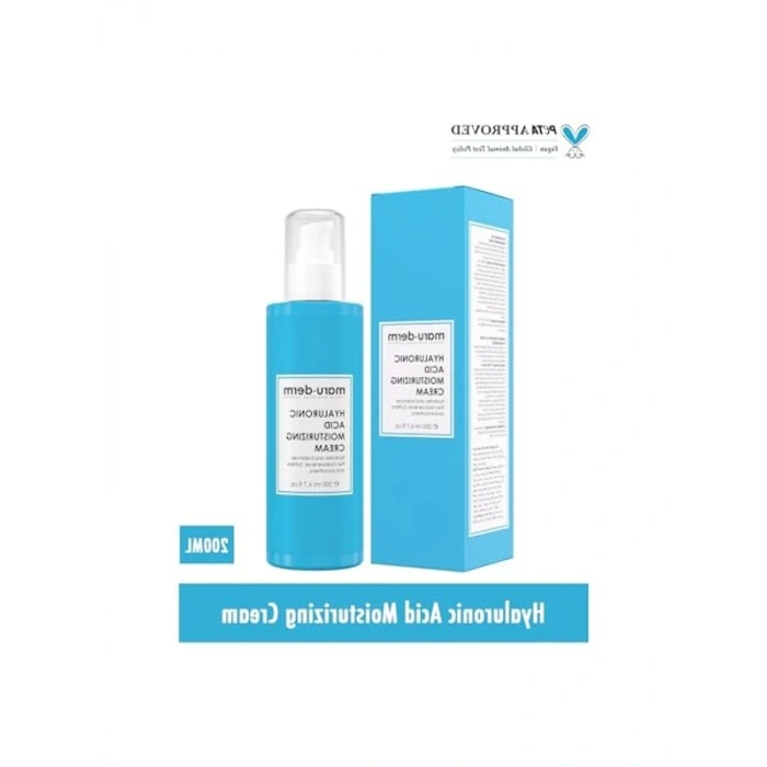 Hyalüronik Asit İçeren Nemlendirici Cilt Kremi, 200 ml