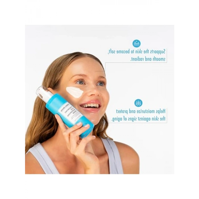 Hyalüronik Asit İçeren Nemlendirici Cilt Kremi, 200 ml