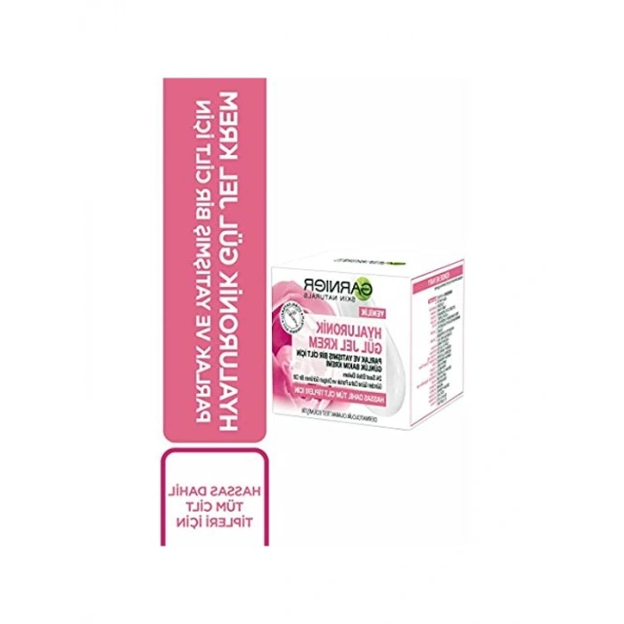 Hyaluronik Gül Jel Krem, Günlük Bakım İçin 50 ml
