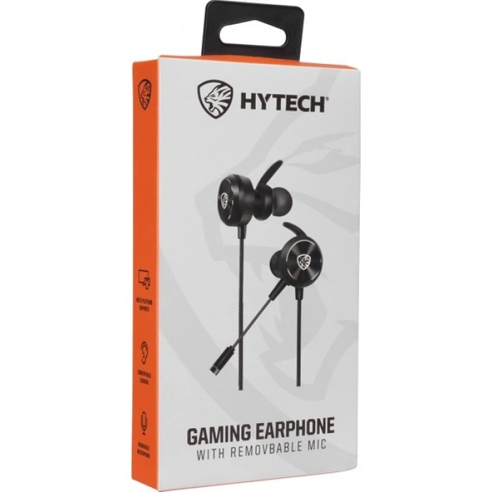 Hytech Hy-Gk3 3,5 Oyuncu Esnek Mikrofonlu Siyah Kulakiçi Kulaklık