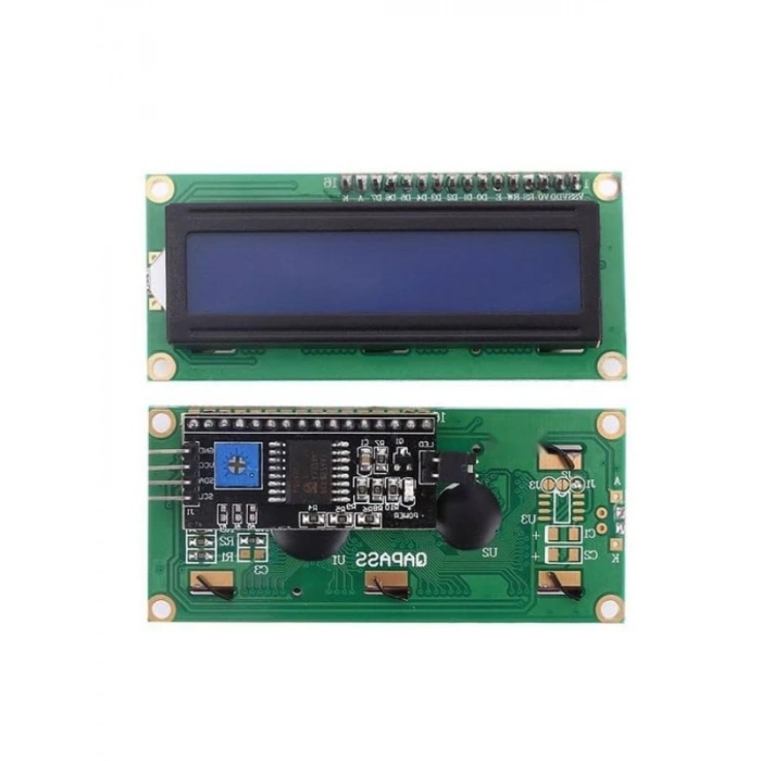 I2C Modüllü 2x16 LCD Ekran - Kolay Kullanım
