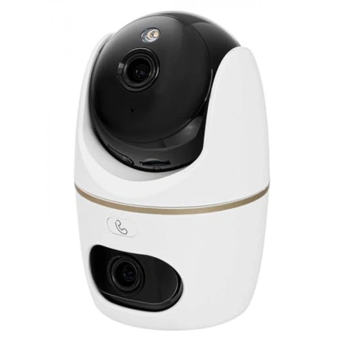 İç Mekan Wi-Fi Kamera - 3+3MP Çift Lens