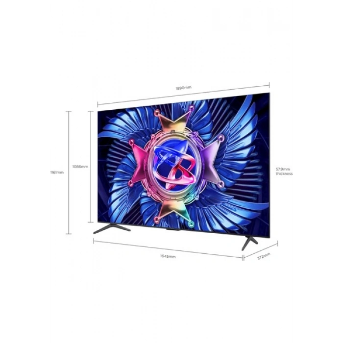 iFFALCON 85U95A 85 216 Ekran Uydu Alıcılı 4K Ultra HD Google MiniLED TV