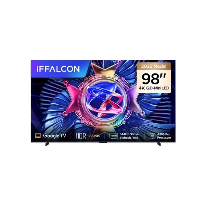 IFFALCON 98U95A 98 248 Ekran Uydu Alıcılı 4K Ultra HD Google MiniLED TV