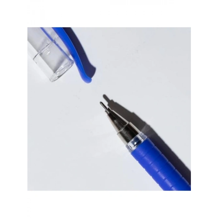 İğne Uç Tükenmez Kalem Seti, 10’lu, Mavi, 0.7 mm