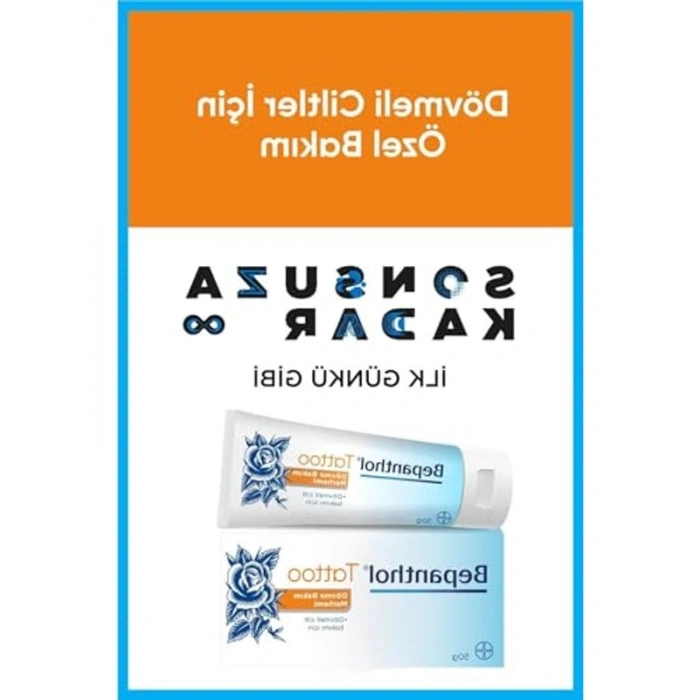 İki Adet 50gr Dövme Bakım Kremi