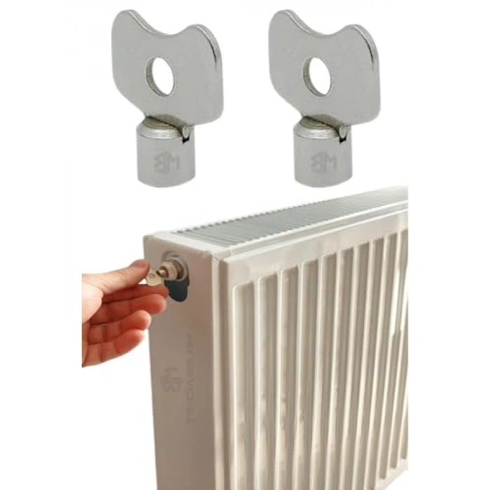 İki Adet Radyatör Hava Alma Anahtarı Aparatı
