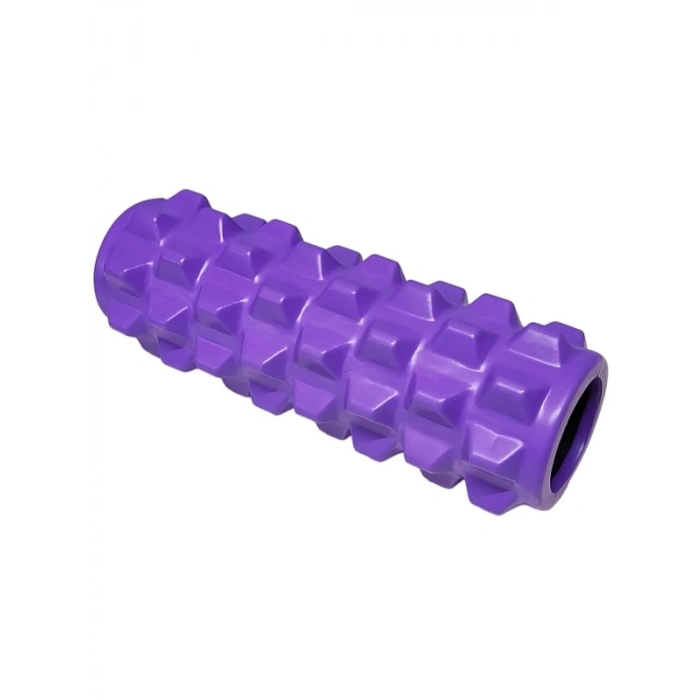 İki Bölmeli Yoga Foam Roller - Mor Renk