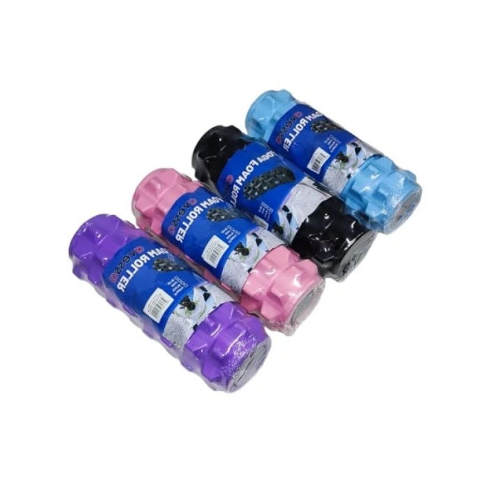 İki Bölmeli Yoga Foam Roller - Mor Renk