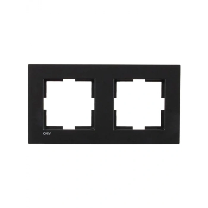 İkili Çerçeve – Siyah Plastik Tasarım