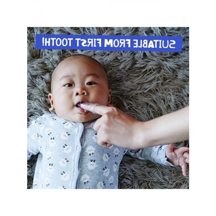 İkili Doğal Silikon Parmak Fırça