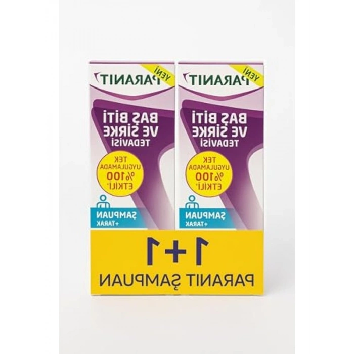 İkili Paket Bit Şampuanı, 100 ml ve Tarak ile Pratik Kullanım