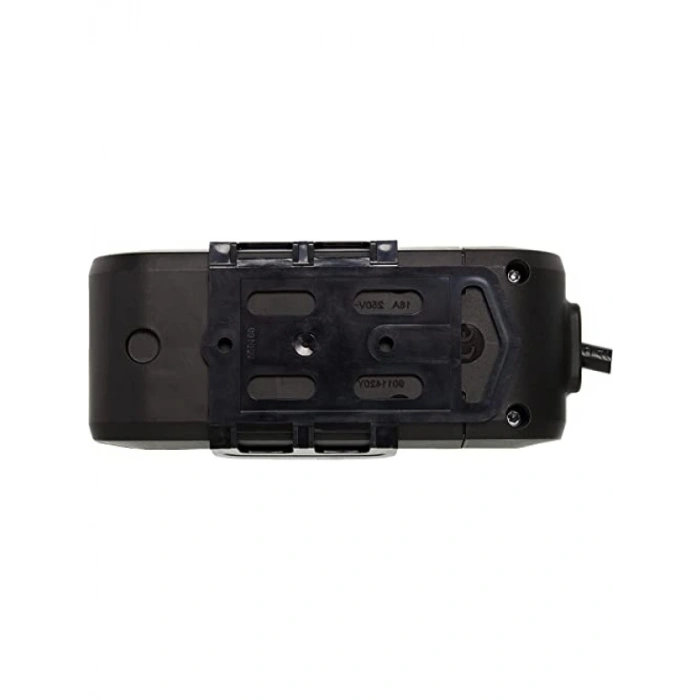 İkili Priz - Çocuk Korumalı, Topraklı, Siyah Kablolu 1 Mt