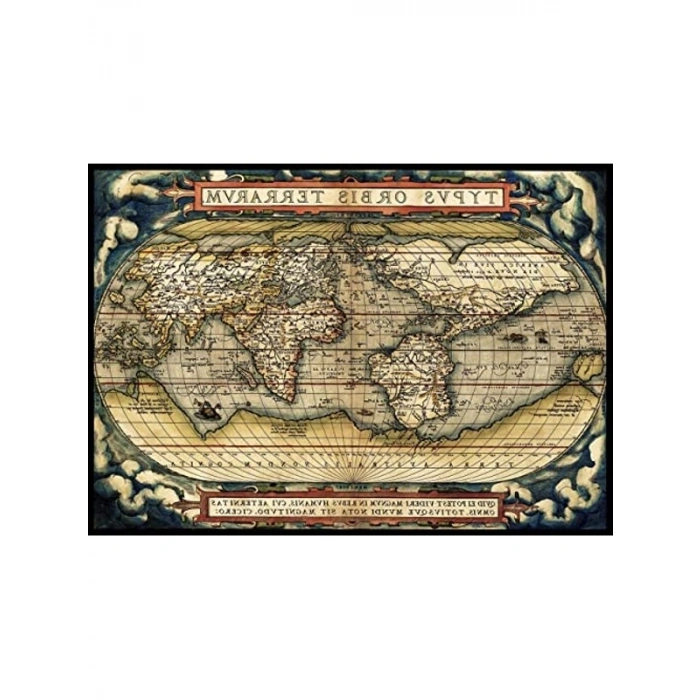 İlk Modern Atlas Temalı 3000 Parça Puzzle
