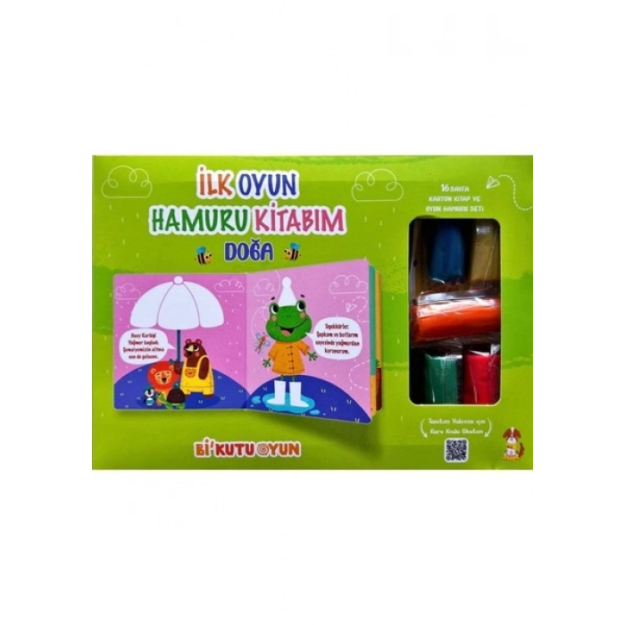İlk Oyun Hamuru Kitabım - Doğa (Oyun Hamuru Hediyeli) - Nagehan Pehlivan