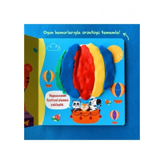 İlk Oyun Hamuru Kitabım - Doğa (Oyun Hamuru Hediyeli) - Nagehan Pehlivan