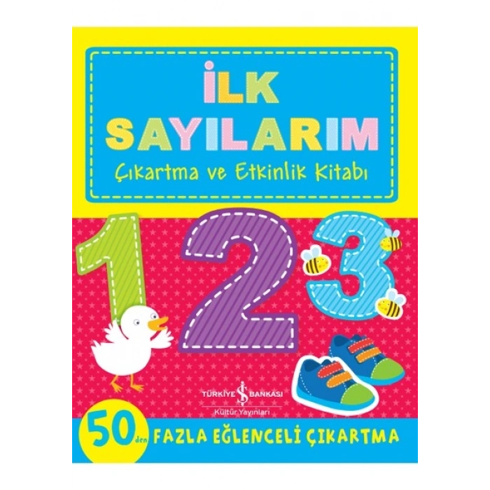 İlk Sayılarım Çıkartma ve Etkinlik Kitabı