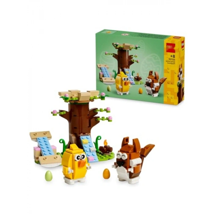 İlkbahar Temalı Hayvan Parkı Yapım Seti - 172 Parça