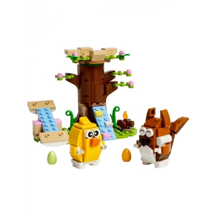 İlkbahar Temalı Hayvan Parkı Yapım Seti - 172 Parça