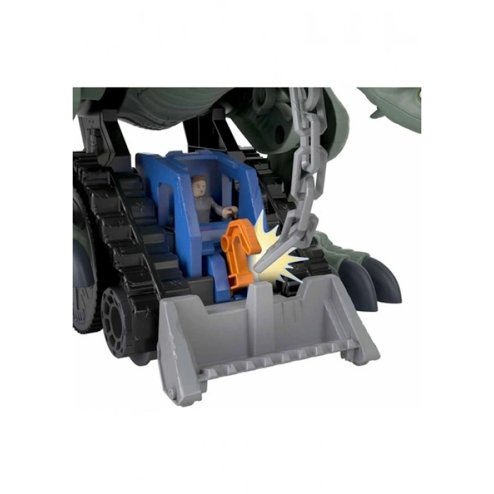 Imaginext Jurassic World Gürleyen Dev Dinozor Oyuncağı, Işık, Ses ve Aksiyon Dolu 40 Cm Boyunda, 3 Yaş ve Üzeri Gwt22