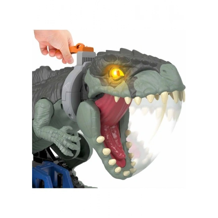 Imaginext Jurassic World Gürleyen Dev Dinozor Oyuncağı, Işık, Ses ve Aksiyon Dolu 40 Cm Boyunda, 3 Yaş ve Üzeri Gwt22