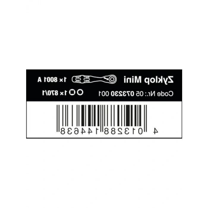 İnce Adımlı Cırcır Mekanizmalı Cırcır Anahtarı