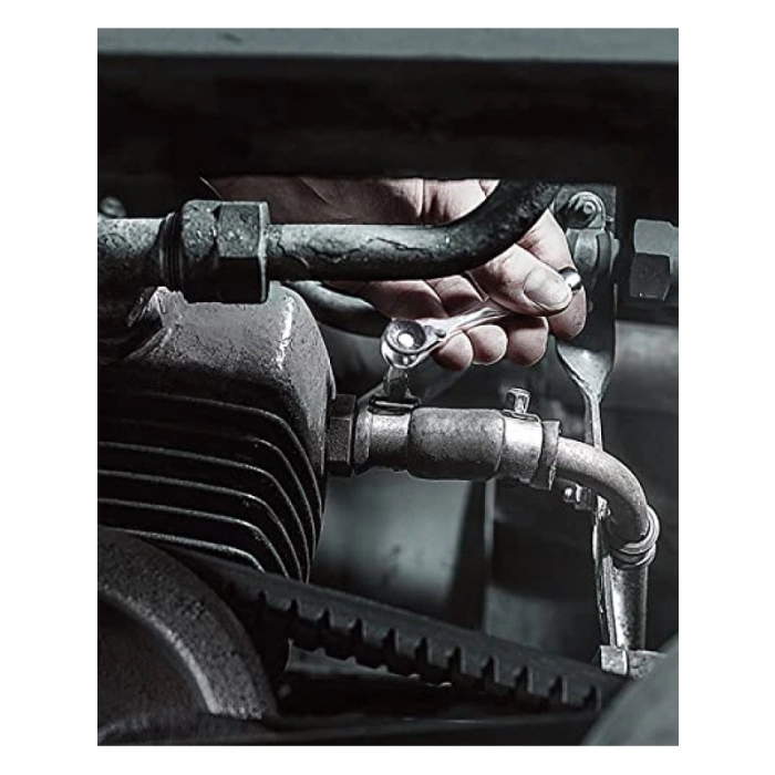 İnce Adımlı Cırcır Mekanizmalı Cırcır Anahtarı