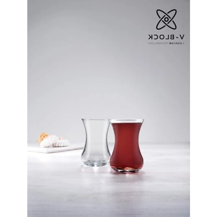 İnce Belli 6lı Çay Bardağı Seti