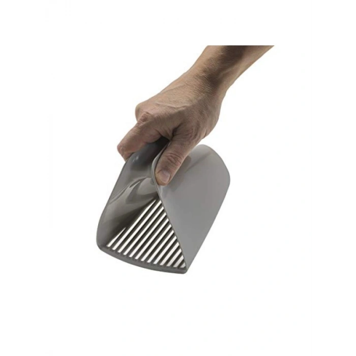 İnce Elekli Kedi Kumu Küreği