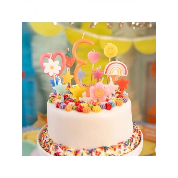 İnce Rakam Mum - 1 Numaralı