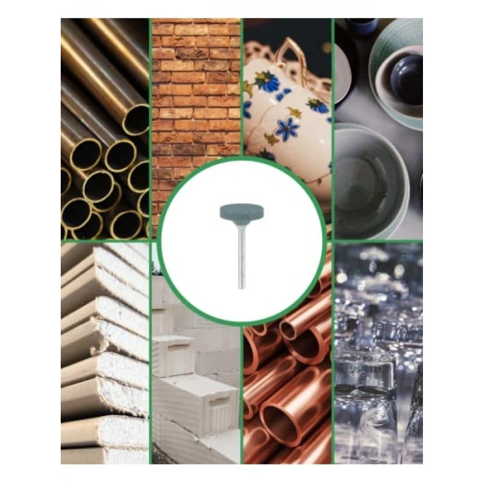 İnce Silikon Karpit Taşlama Taşı - 19,8 mm