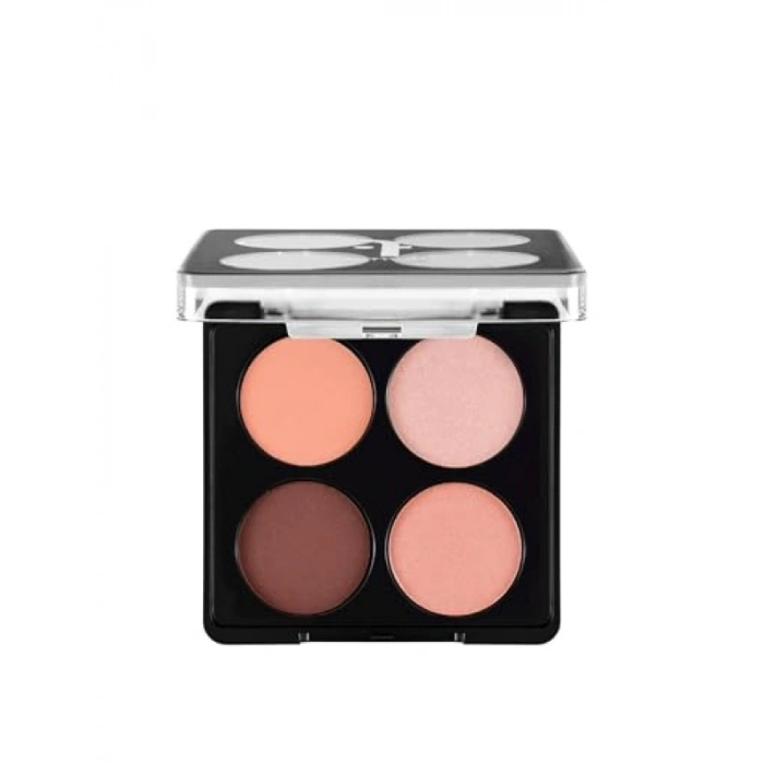 İnce Yapılı & Mat Bitişli 4lü Göz Farı Paleti