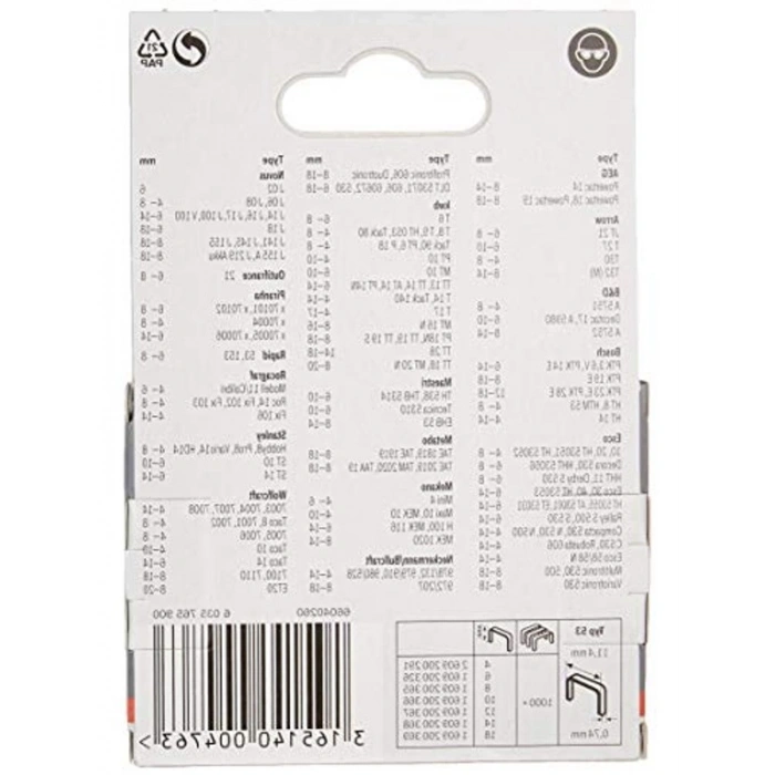 İnce Zımba Teli, Gri Renk, 1000 Adet Paket