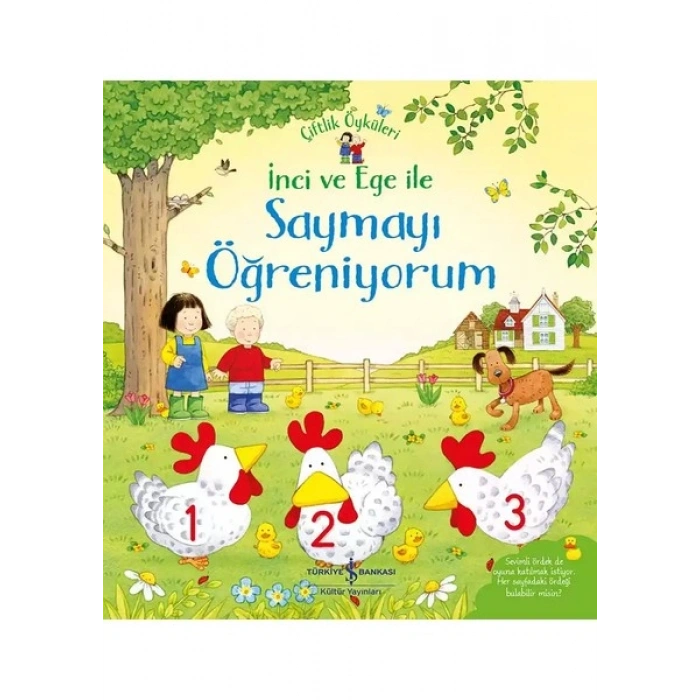 İnci ve Ege ile Saymayı Öğreniyorum - Çiftlik Öyküleri - Sam Taplin