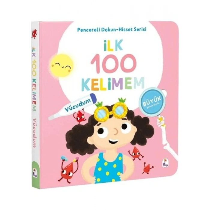 İndigo Çocuk Ilk 100 Kelimem – Vücudumuz (Pencereli Dokun-Hisset)