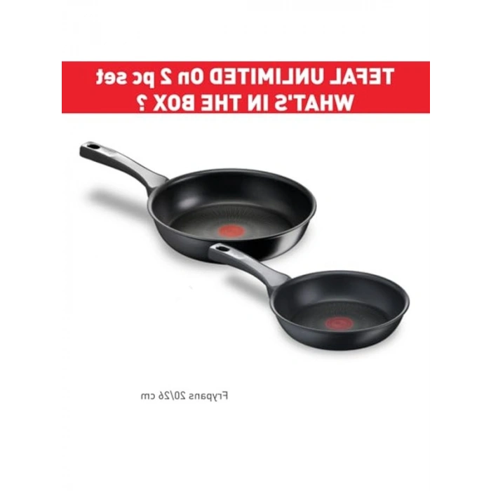 İndüksiyon Tabanlı Tava Seti, 20 ve 26 cm Boyutlarında 2li Set