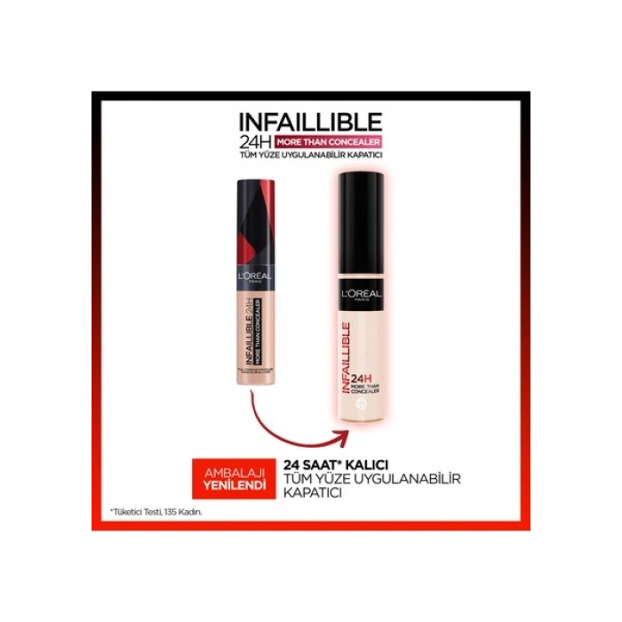 Infaillible Tüm Yüze Uygulanabilir Kapatıcı 322 Ivory Concealer