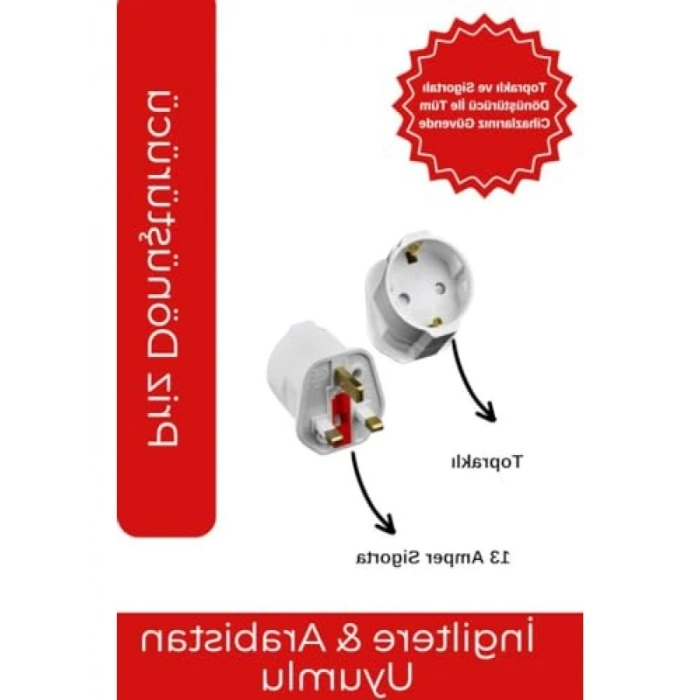 İngiliz Erkek Türk Dişi Universal Priz Dönüştürücü