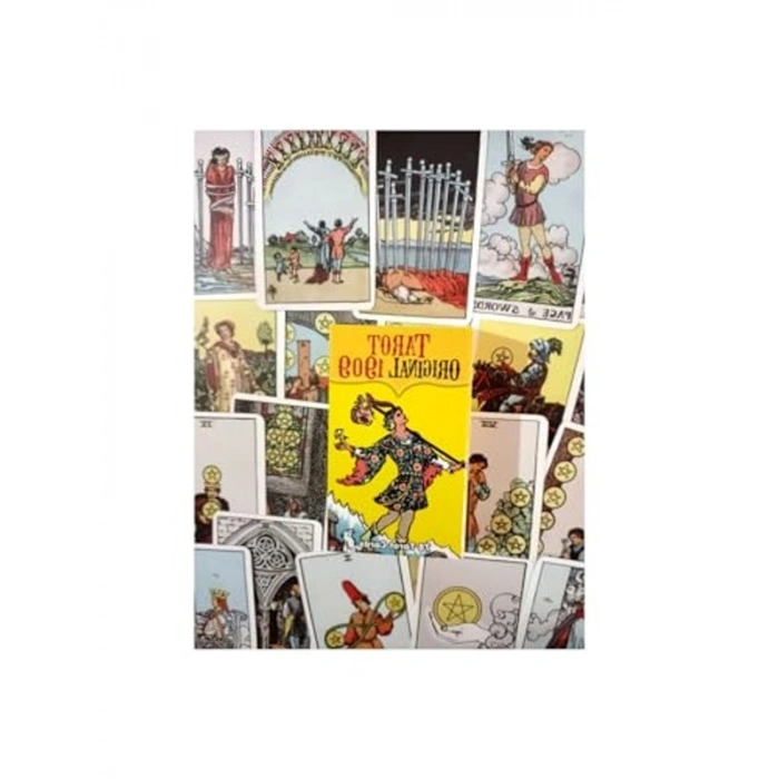 İngilizce Tarot Kart Seti - 78 Parça Orijinal Tasarım