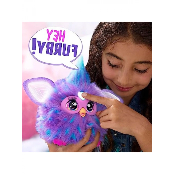 İngilizce Versiyonu olan Mor İnteraktif Peluş Oyuncak