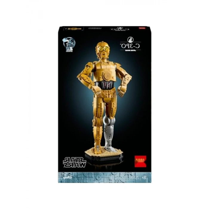 İnşa Edilebilir ve Sergilenebilir C-3PO Figürü - 1138 Parça