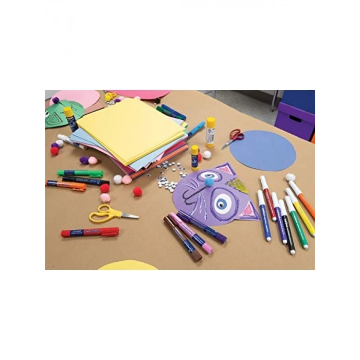 İnşaat Kağıdı - Tatil Kırmızısı, 9 x 12, 50 Yaprak