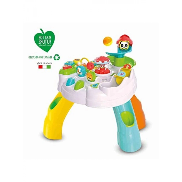İnteraktif Sesli Işıklı Aktivite Masası - 58 x 44 x 12.5 cm Boyutlarında