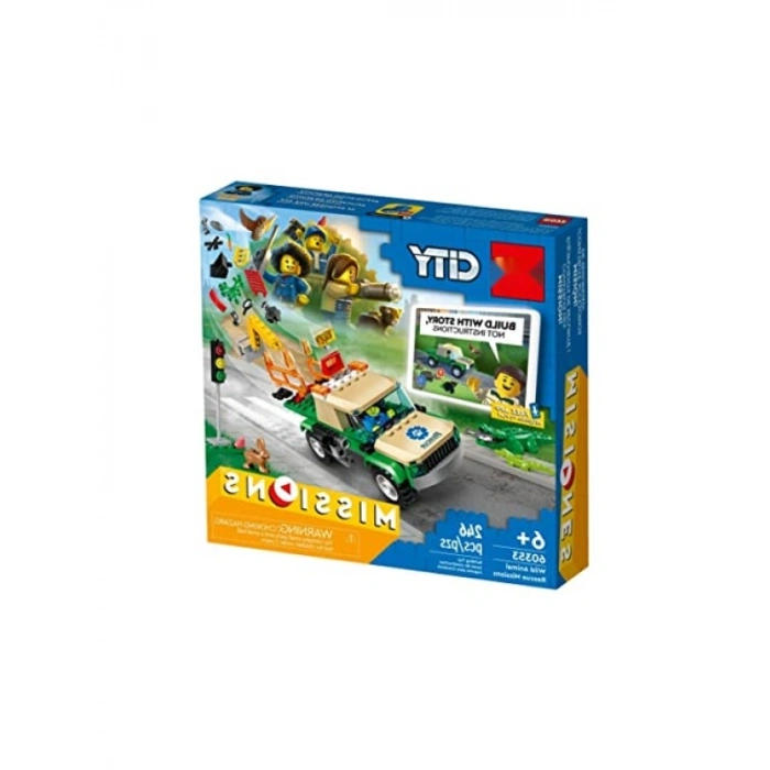 İnteraktif Vahşi Hayvan Kurtarma Görevleri Oyuncak Seti - 246 Parça